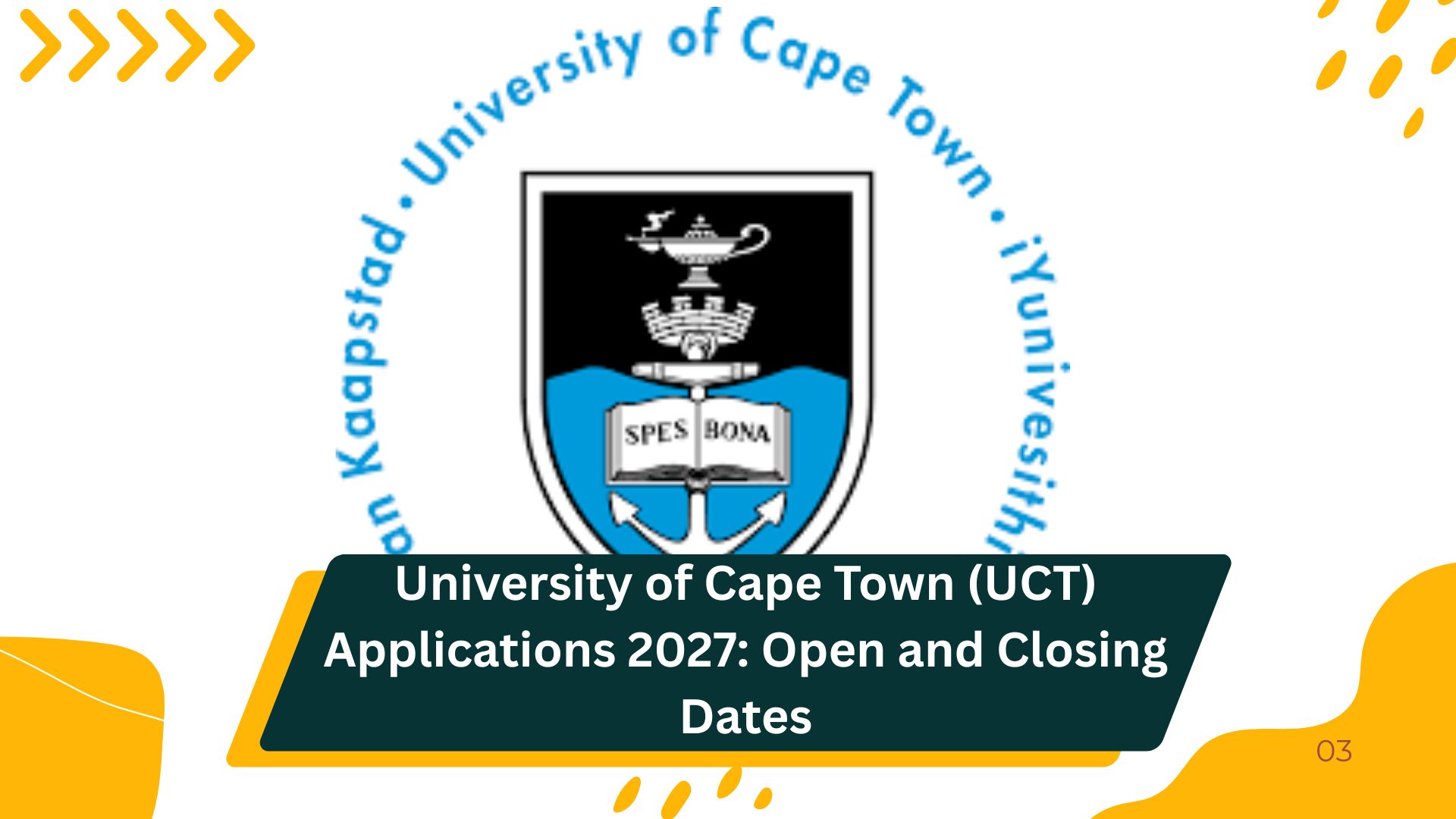 UCT Application Status 2027