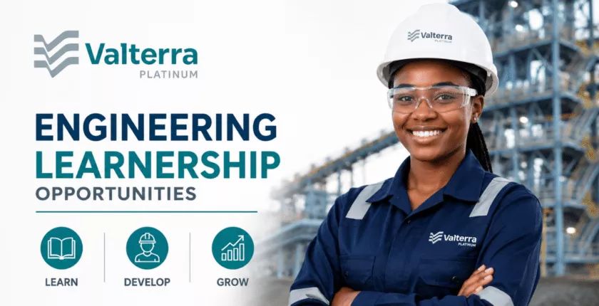 Valterra Platinum Engineering Learnership Programme 2026