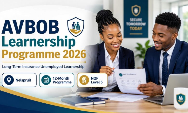 AVBOB Long-Term Insurance Unemployed Learnership Programme 2026