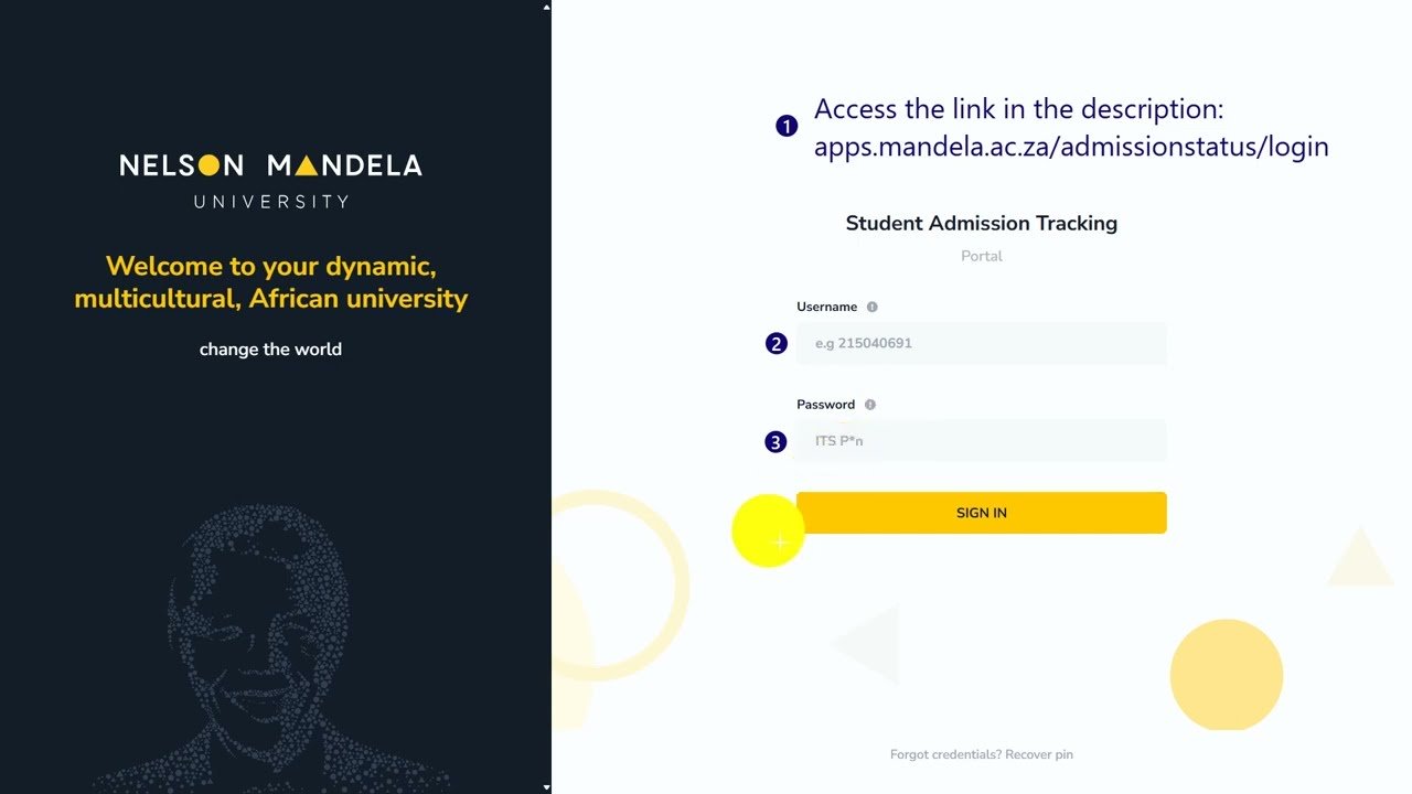 How to Check Your Nelson Mandela University (NMU) Application Status Online
